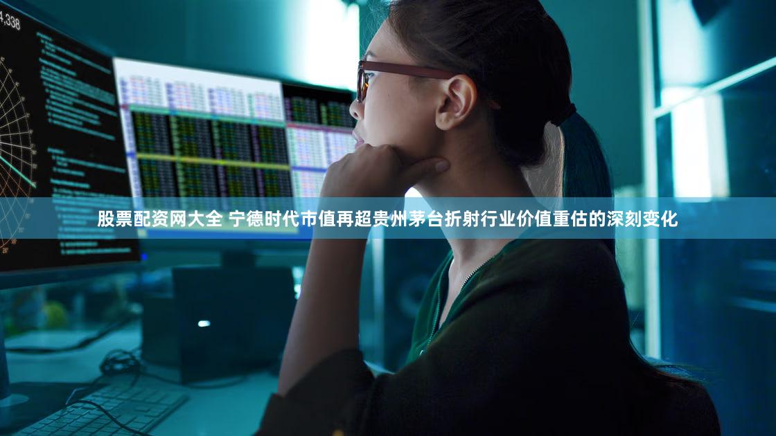 股票配资网大全 宁德时代市值再超贵州茅台折射行业价值重估的深刻变化