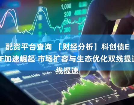 配资平台查询 【财经分析】科创债ETF加速崛起 市场扩容与生态优化双线提速